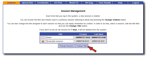 Session Management example 1